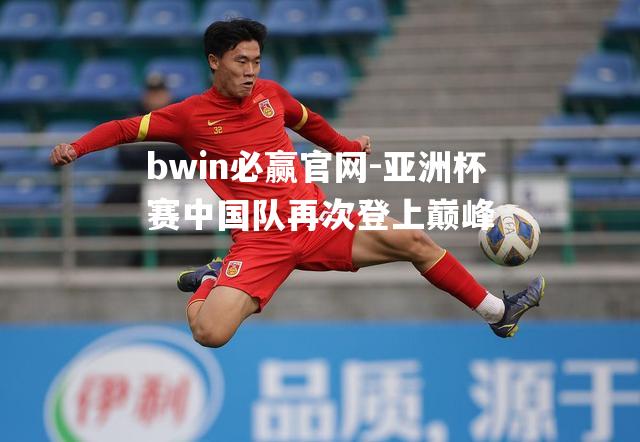 亚洲杯赛中国队再次登上巅峰